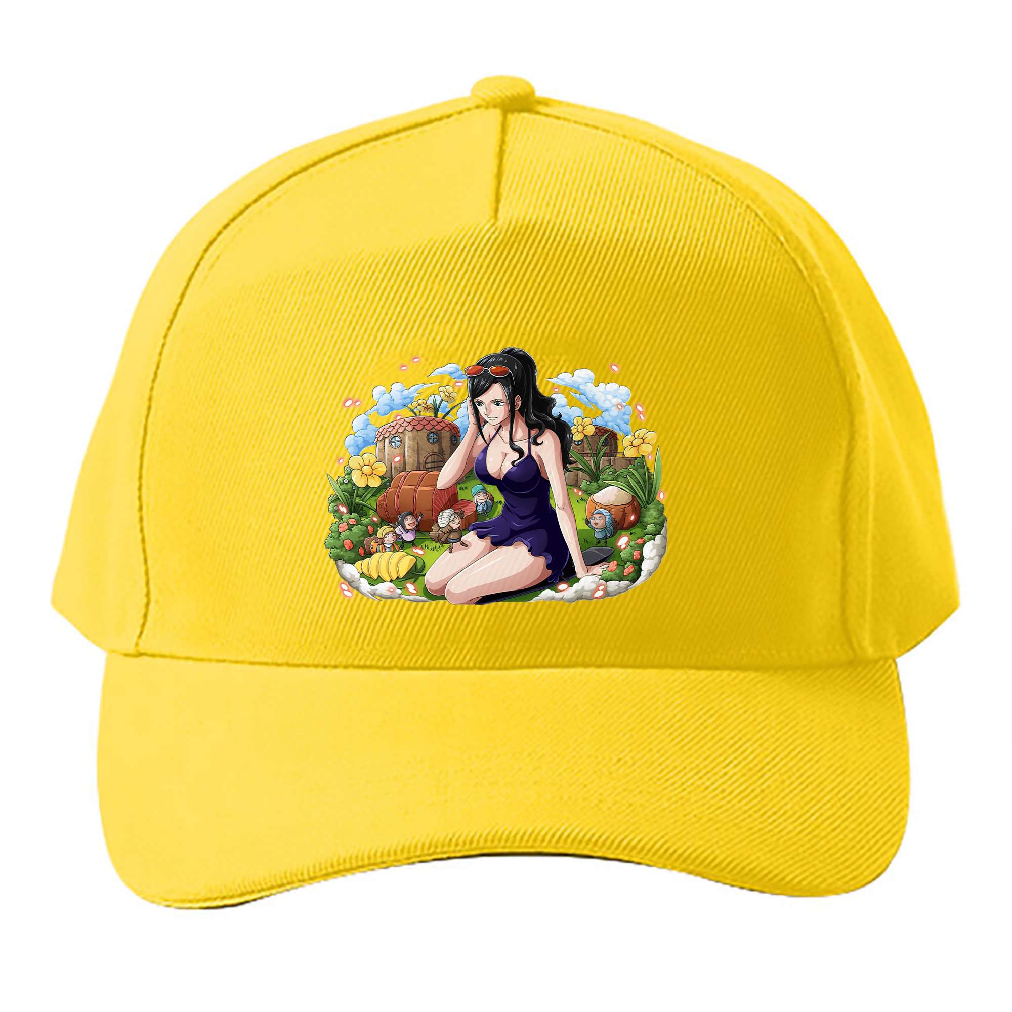 （画像用） ワンピース ニコ・ロビン ONE PIECE Nico Robin ベースボールキャップ 綿100％ 男女兼用 帽子 スポーツ